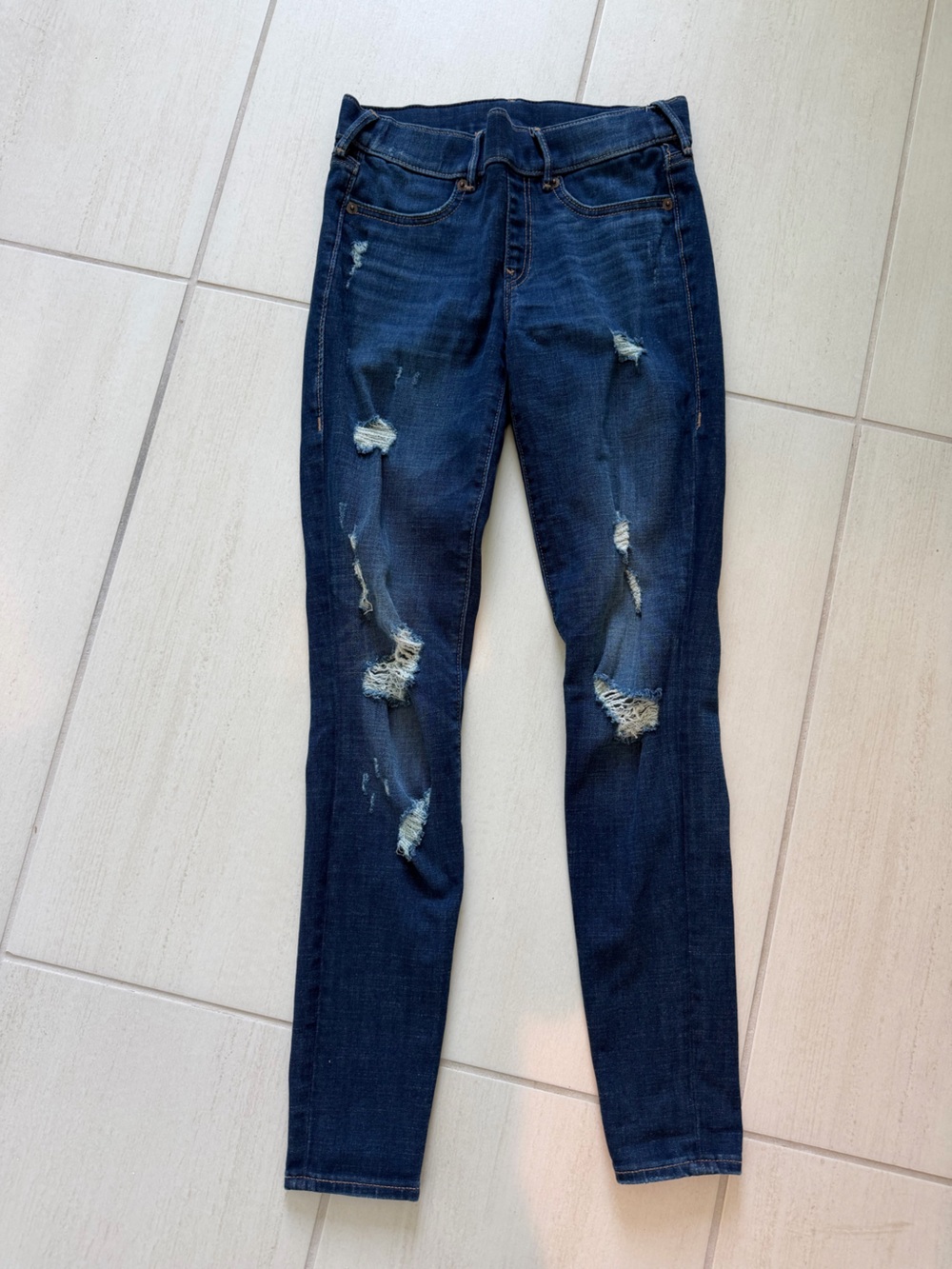 True Religion Indigo Blue Stretch Jean Leggings